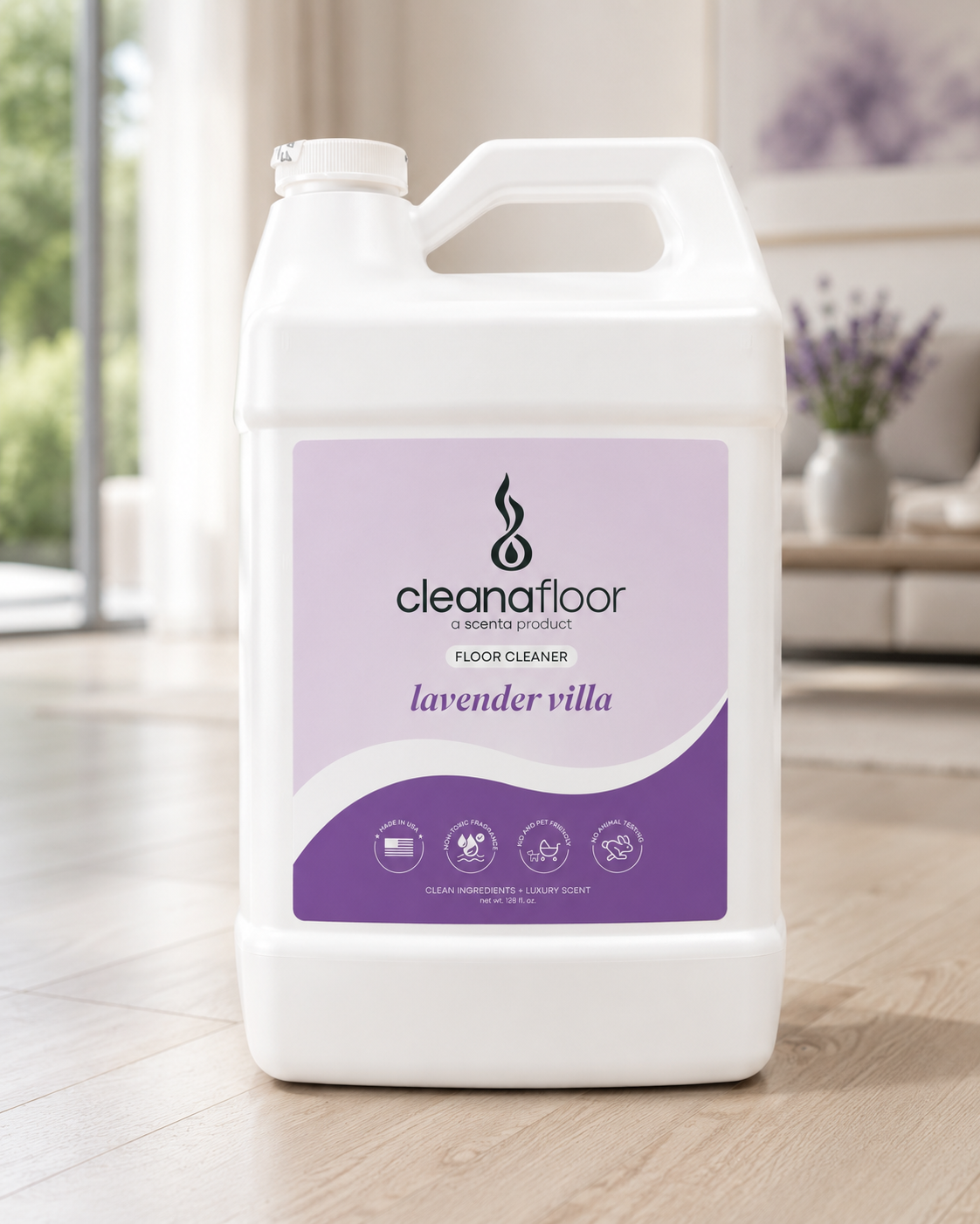 cleanafloor - 128 oz - case pack of 2