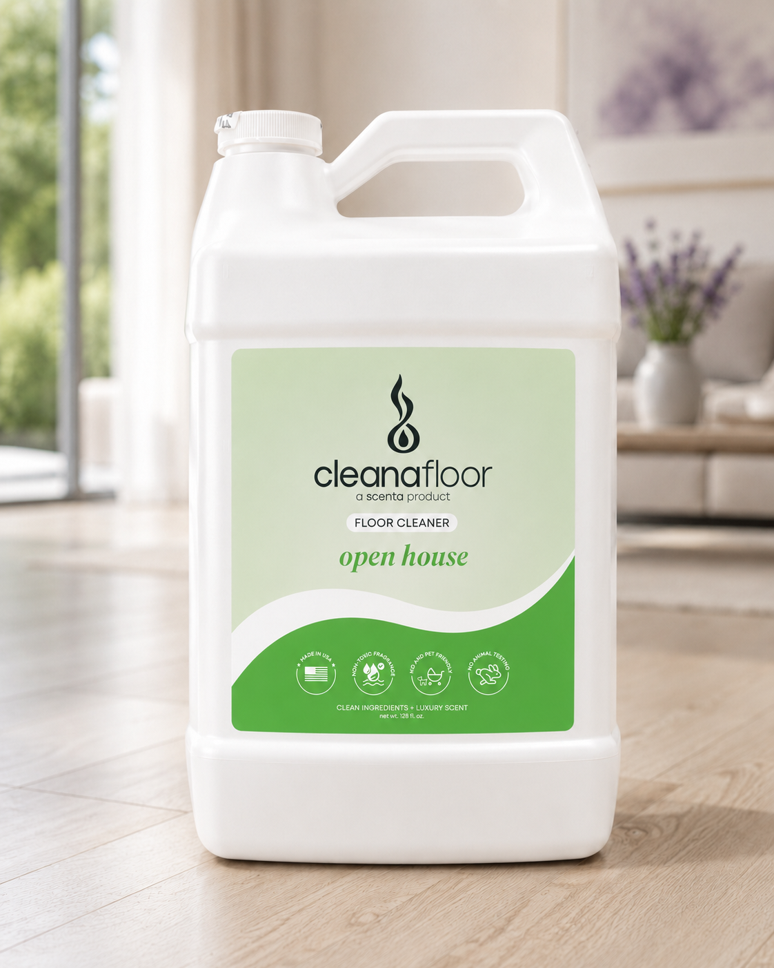 cleanafloor - 128 oz - case pack of 2