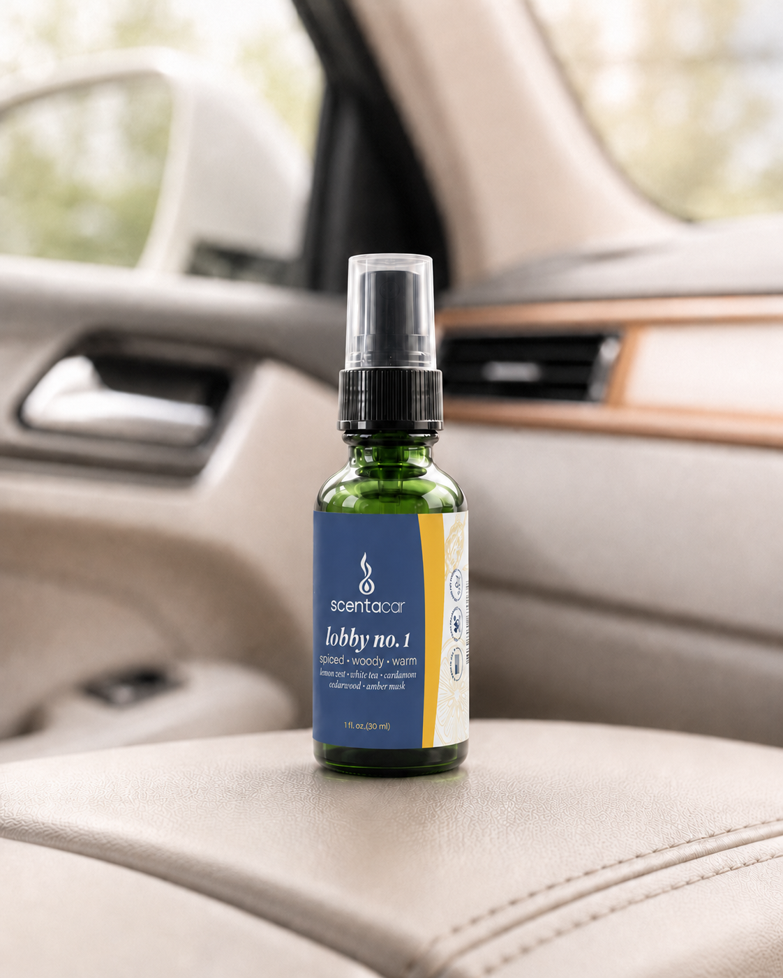 scentacar vehicle freshener - 1 oz - case pack of 9